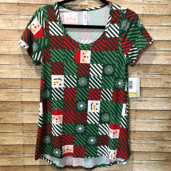 LuLaRoe Tops - LuLaRoe Christmas Classic T XXS